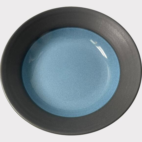 Epoch Collection Zoom Blue Bowls Salad Cereal Set of 3 7.5" Dishwasher Oven Safe - Picture 2 of 8